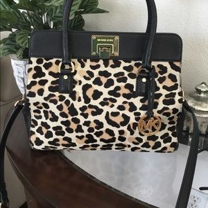 Michael Kors Astrid Haircalf Leather Vintage Rare!